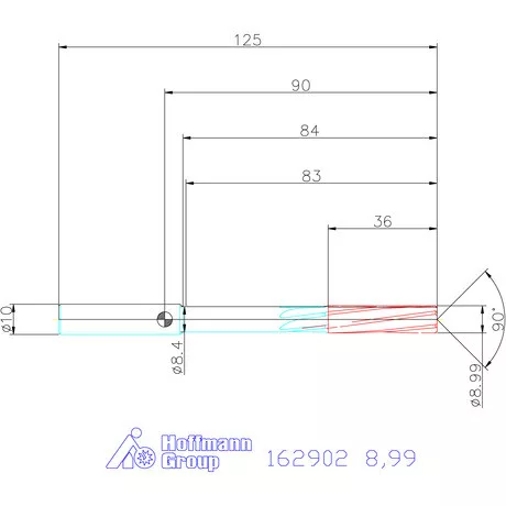 Garant NC dörzsár 8,99 mm