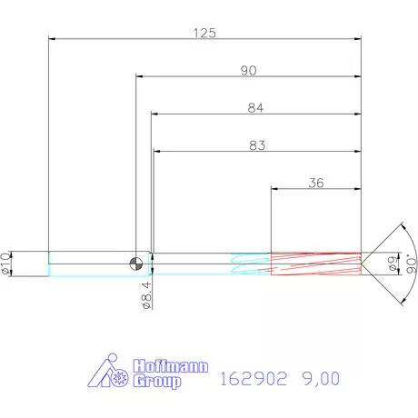 Garant NC dörzsár 9,00 mm