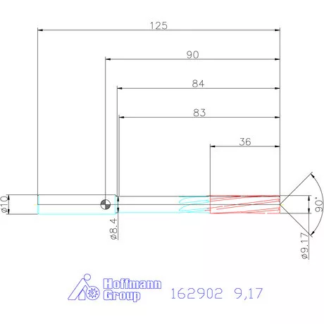 Garant NC dörzsár 9,17 mm