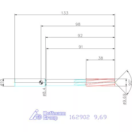 Garant NC dörzsár 9,69 mm