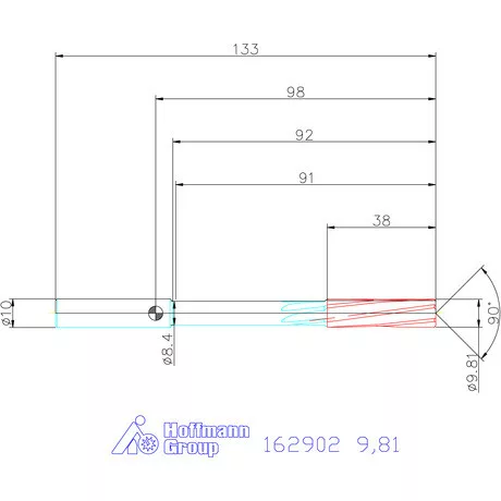 Garant NC dörzsár 9,81 mm