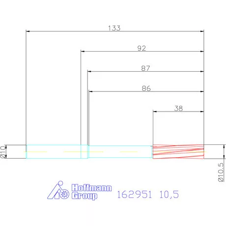 Garant NC dörzsár konfigurálható 10,5 mm