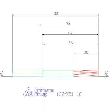 Garant NC dörzsár konfigurálható 10 mm