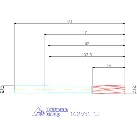Garant NC dörzsár konfigurálható 12 mm
