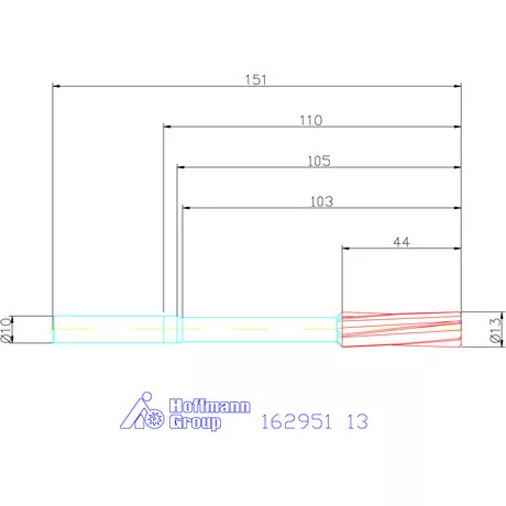 Garant NC dörzsár konfigurálható 13 mm