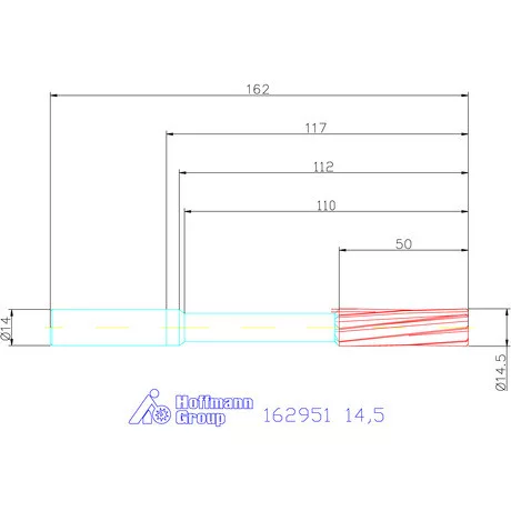 Garant NC dörzsár konfigurálható 14,5 mm
