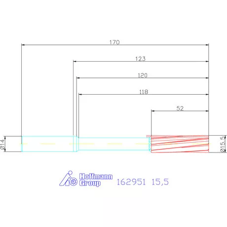 Garant NC dörzsár konfigurálható 15,5 mm