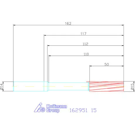Garant NC dörzsár konfigurálható 15 mm