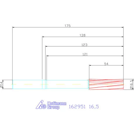 Garant NC dörzsár konfigurálható 16,5 mm