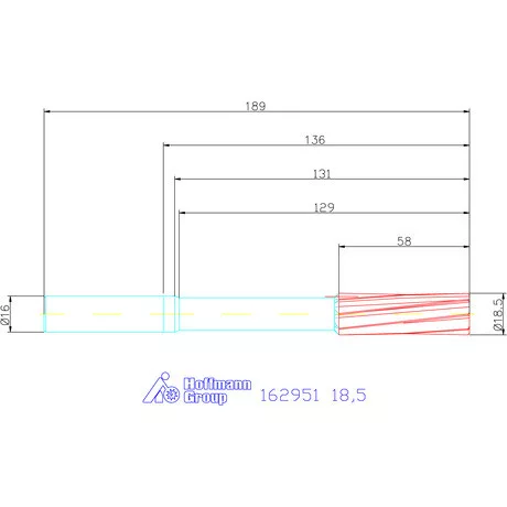 Garant NC dörzsár konfigurálható 18,5 mm