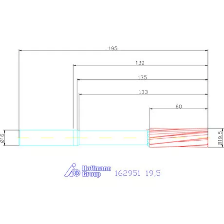 Garant NC dörzsár konfigurálható 19,5 mm