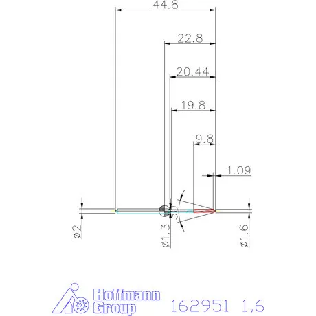 Garant NC dörzsár konfigurálható 1,6 mm