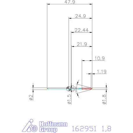 Garant NC dörzsár konfigurálható 1,8 mm