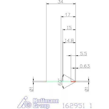 Garant NC dörzsár konfigurálható 1 mm