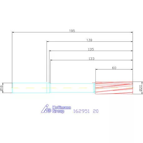 Garant NC dörzsár konfigurálható 20 mm