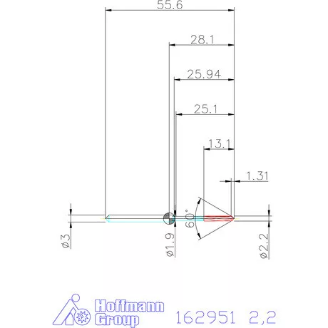 Garant NC dörzsár konfigurálható 2,2 mm