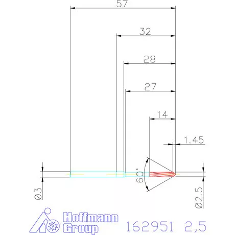 Garant NC dörzsár konfigurálható 2,5 mm