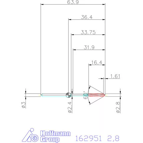 Garant NC dörzsár konfigurálható 2,8 mm