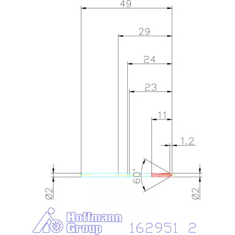 Garant NC dörzsár konfigurálható 2 mm