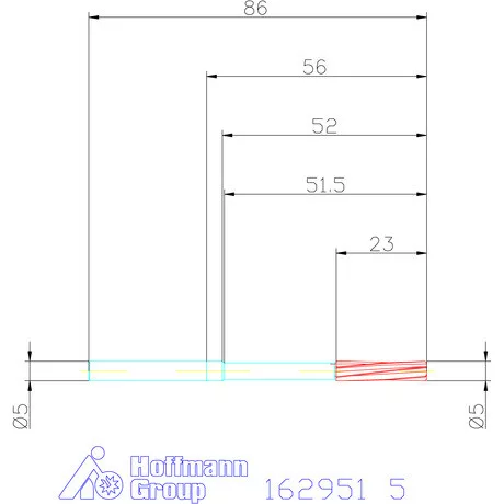 Garant NC dörzsár konfigurálható 5 mm