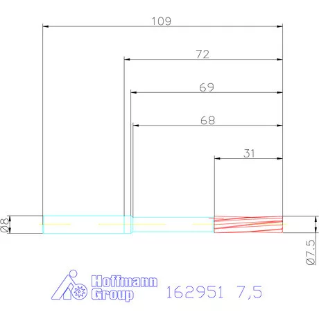 Garant NC dörzsár konfigurálható 7,5 mm