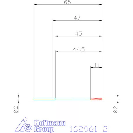 Garant NC dörzsár extra hosszú H7 2 mm