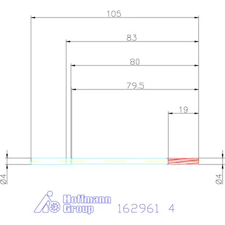 Garant NC dörzsár extra hosszú H7 4 mm