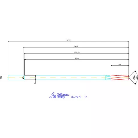 Garant NC dörzsár extra hosszú H7 12 mm