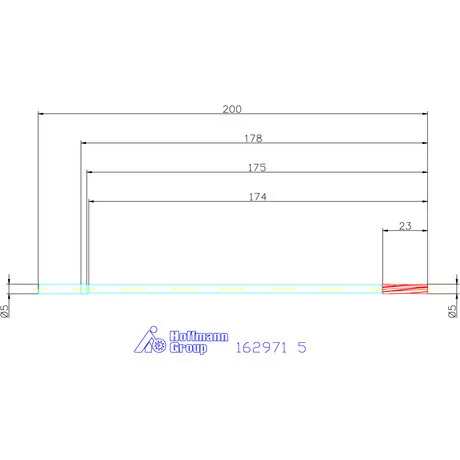 Garant NC dörzsár extra hosszú H7 5 mm