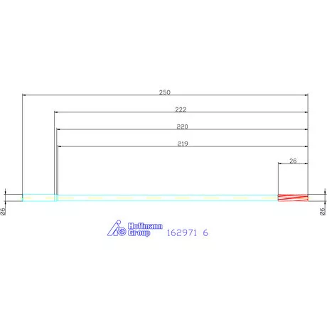 Garant NC dörzsár extra hosszú H7 6 mm