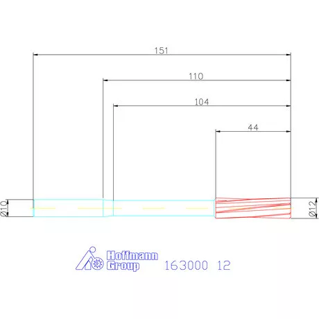 Garant Gépi dörzsár H7 12 mm