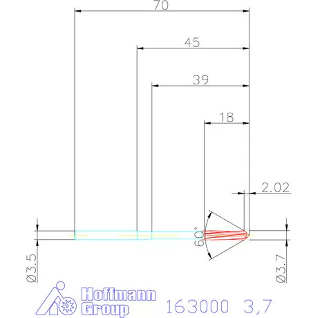 Garant Gépi dörzsár H7 3,7 mm