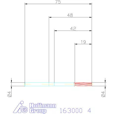 Garant Gépi dörzsár H7 4 mm