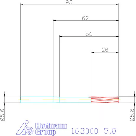 Garant Gépi dörzsár H7 5,8 mm