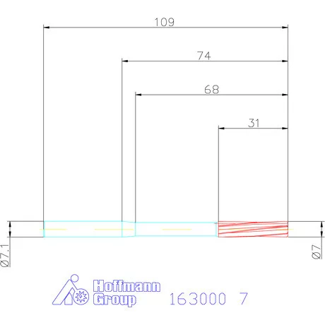 Garant Gépi dörzsár H7 7 mm