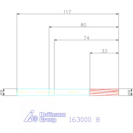 Garant Gépi dörzsár H7 8 mm