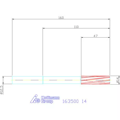 Garant Gépi dörzsár H7 14 mm
