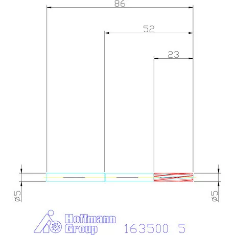 Garant Gépi dörzsár H7 5 mm