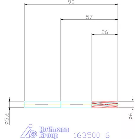 Garant Gépi dörzsár H7 6 mm