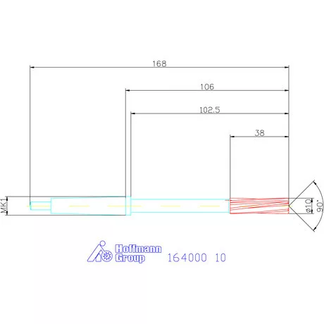 Holex Gépi dörzsár H7 10 mm