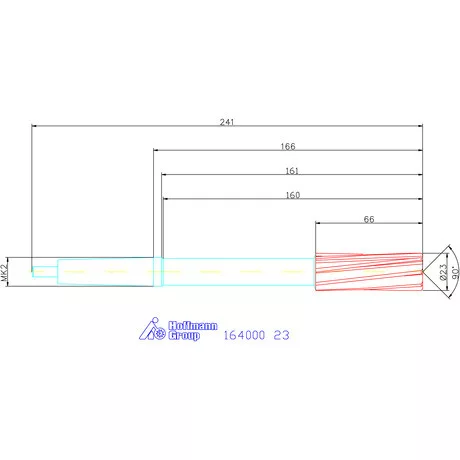 Holex Gépi dörzsár H7 23 mm
