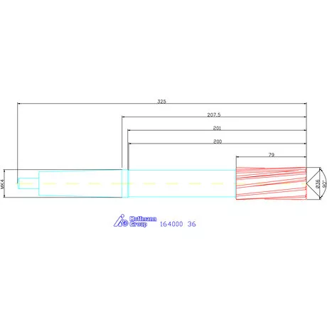 Holex Gépi dörzsár H7 36 mm