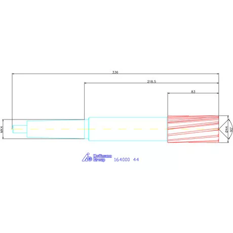 Holex Gépi dörzsár H7 44 mm