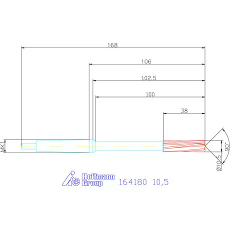 Holex Gépi dörzsár konfigurálható 10,5 mm
