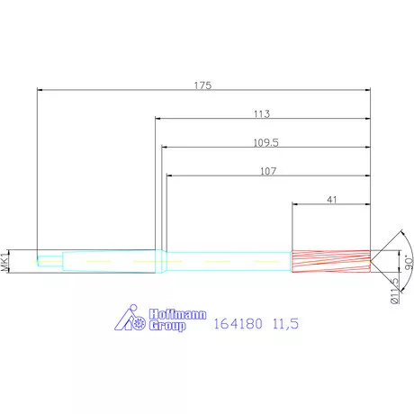 Holex Gépi dörzsár konfigurálható 11,5 mm