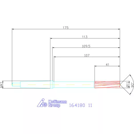 Holex Gépi dörzsár konfigurálható 11 mm
