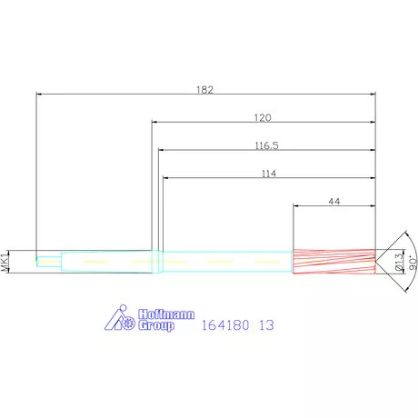 Holex Gépi dörzsár konfigurálható 13 mm