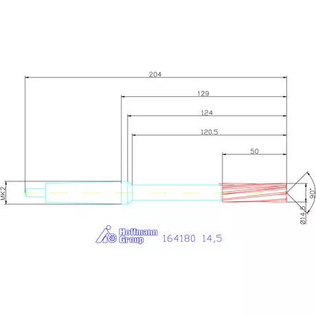 Holex Gépi dörzsár konfigurálható 14,5 mm