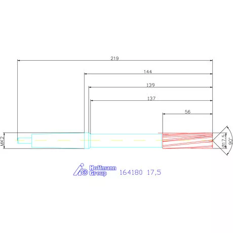 Holex Gépi dörzsár konfigurálható 17,5 mm
