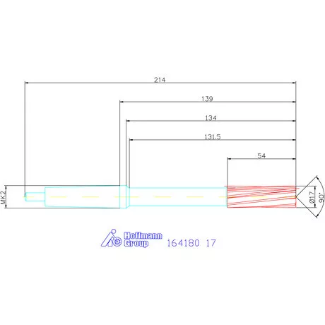 Holex Gépi dörzsár konfigurálható 17 mm